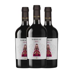 Tenuta Atzei Saragat Monica Trocken — Seco Monica di Sardegna 75 cl Vino Tinto (Caja de 3 unidades)