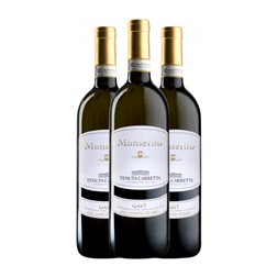 Tenuta Carretta Monserito del Comune Cortese Trocken — Seco Cortese di Gavi 75 cl Vino Blanco (Caja de 3 unidades)