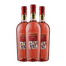 Tenuta Ulisse Merlot 75 cl Vino Rosado (Caja de 3 unidades)