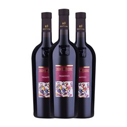 Tenuta Ulisse Primitivo Terre di Chieti 75 cl Vino Tinto (Caja de 3 unidades)