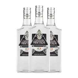 Tequila Bosch Maxica Silver — Edición Plata, Blanco 70 cl (Caja de 3 unidades)