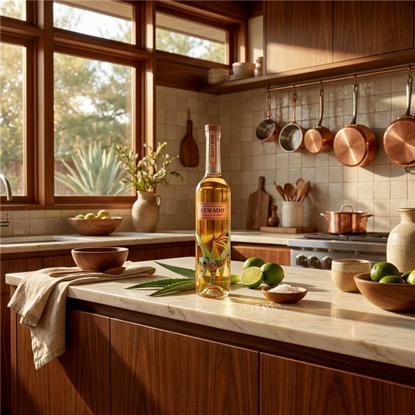 Tequila Curado Blue Agave-lateral
