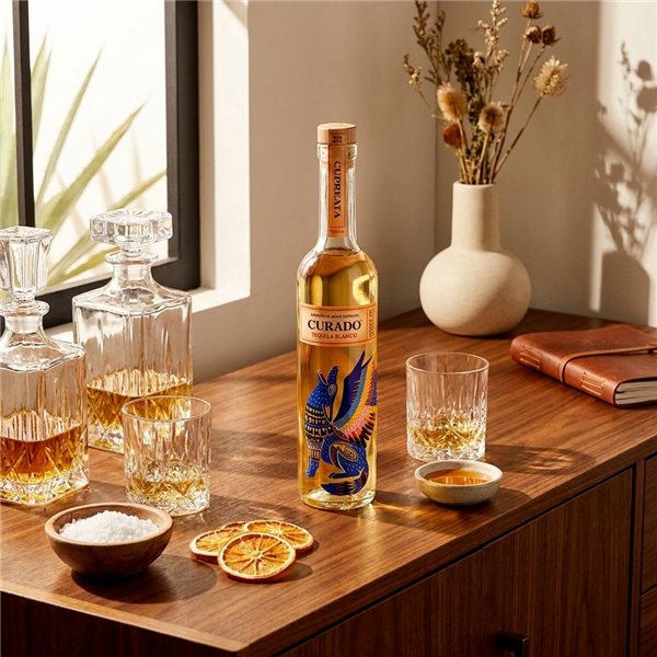 Tequila Curado Cupreata-detalle
