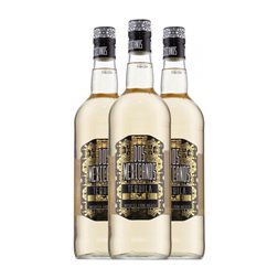 Tequila Dos Mexicanos Gold — Edición Oro 1 L (Caja de 3 unidades)