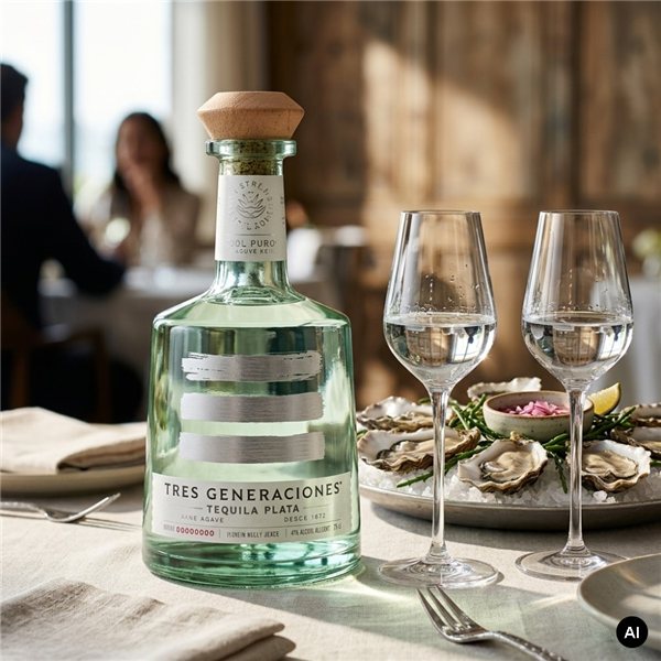 Tequila Sauza Tres Generaciones Blanco-detalle