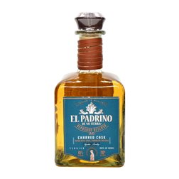 Tequila Valle del Tequila El Padrino de Mi Tierra Charred Cask Finish — Acabado en Barrica Reposado 70 cl Smoky — Ahumado