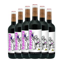 Tercia de Ulea Travesura Cabernet Sauvignon Seco Bullas 75 cl Vino Tinto (Caja de 6 unidades)
