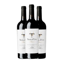 Terra d'Uro Tempranillo Seco Toro Selección 75 cl Vino Tinto (Caja de 3 unidades)
