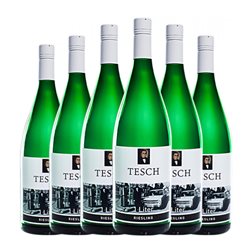 Tesch Riesling Trocken — Seco Nahe 1 L Vino Blanco (Caja de 6 unidades)