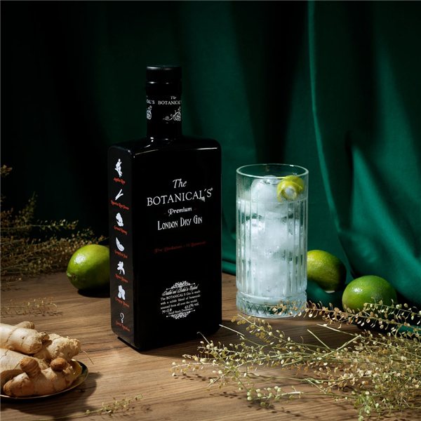 The Botanical's Gin-detalle