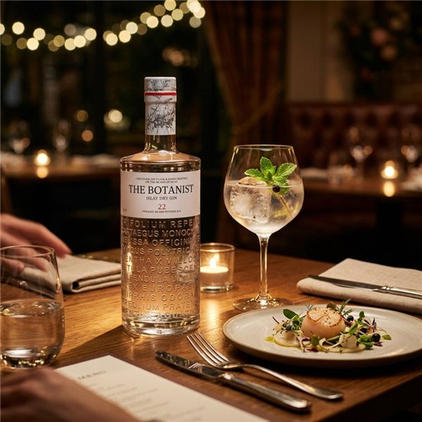 The Botanist Islay Dry Gin-lateral