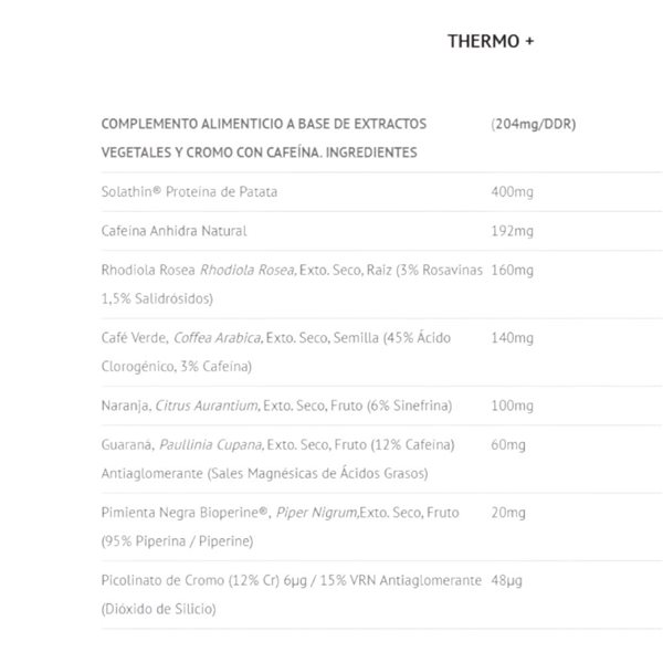 Thermo+ 60 Caps-detalle