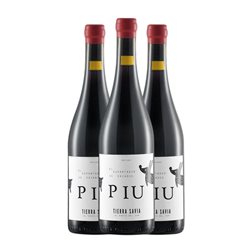 Tierra Savia Piu Ánfora Garnacha Eco — Ecológico 75 cl Vino Tinto (Caja de 3 unidades)