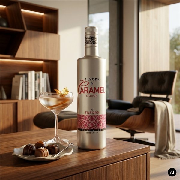 Tilvodk Caramel Tilford-detalle