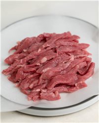 Tiras de ternera para fajitas