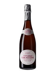 Titiana Can Matons Pinot Noir Brut Rosé se traduce al francés como: **Titiana Can Matons Pinot Noir Brut Rosé**. Los nombres de marcas y productos generalmente no se traducen.