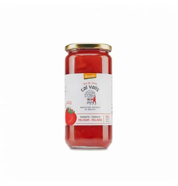 TOMATE PELADO ENTERO ECO 660 GR DEMETER