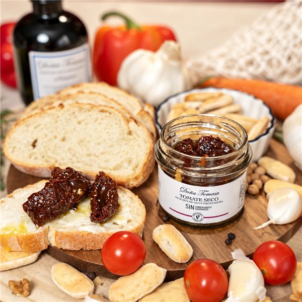 Tomates séchées à l'huile d'olive extra vierge 100g-trasera