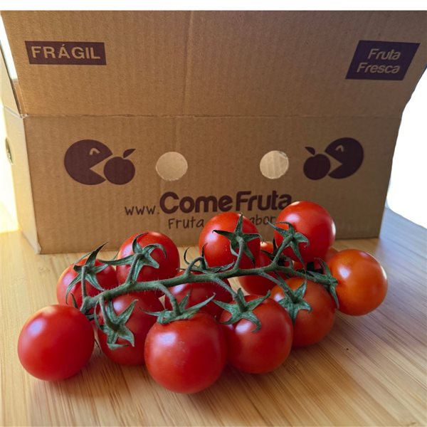 Cherry tomatoes branch-trasera