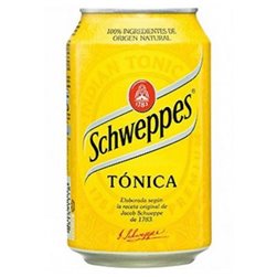 Schweppes Tonic Dose 33 CL (Packung mit 24 Stück)