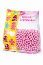 PINK SUGAR SPRINKLES TOPPING 450g.