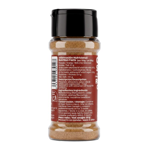 Toque Dulce Cinnamon Roll, 50 g-lateral