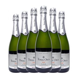 Torre Oria Macabeo Brut Cava 75 cl Espumoso Blanco (Caja de 6 unidades)