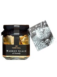 Echter Marron-Glacé-Turm mit Brandy