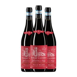 Torre Zambra Valle Maris Montepulciano Seco Montepulciano d'Abruzzo Organic — Ecológico 75 cl Vino Tinto (Caja de 3 unidades)