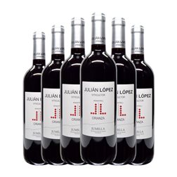 Torrecastillo Julián López Monastrell Jumilla Crianza 75 cl Vino Tinto (Caja de 6 unidades)
