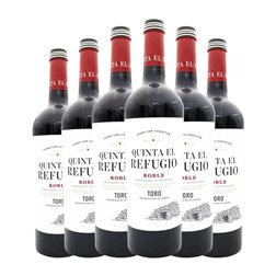 Torreduero Quinta El Refugio Roble 75 cl Vino Tinto (Caja de 6 unidades)