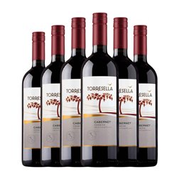 Torresella Cabernet Sauvignon Veneto 75 cl Vino Tinto (Caja de 6 unidades)