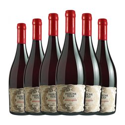 Torrevento Passione Reale Trocken — Seco Puglia Appassimento 75 cl Vino Tinto (Caja de 6 unidades)