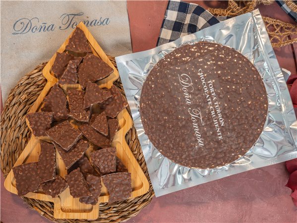 Tarte de Nougat au Chocolat 200g-trasera