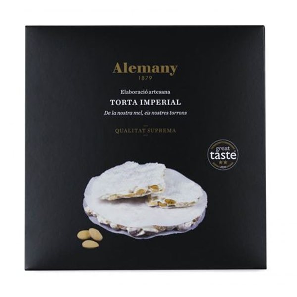 Imperial Almond Cake, Alemany1879-lateral