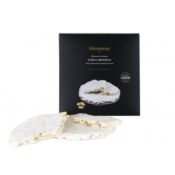 Imperial Almond Cake, Alemany1879-trasera