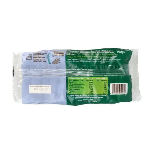 REISWAFFELN MIT CAROB 100 G BIO-detalle
