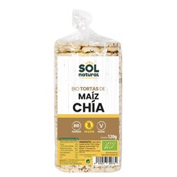 Gâteaux de maïs à la chia BIO - Sol Natural