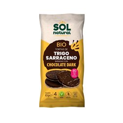Buckwheat Cakes with Dark Chocolate Bio 65g Sol Natural