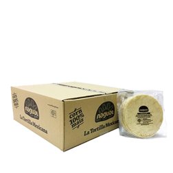 Tortilla de maíz blanco 12cm Nagual 400gr