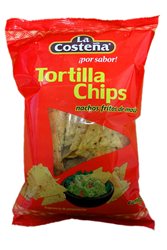 Tortillas chips de maíz La Costeña 200gr 200gr