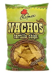 Chips de tortillas pour nachos avec SAVEUR NATURELLE CHEF MEX 200g
