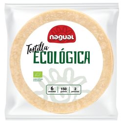 Tortillas Mexicanas de Maíz Blanco Sin Gluten Bio 150g