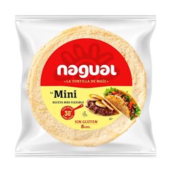 Mini tortillas mexicaines de maïs sans gluten pour tacos 170g