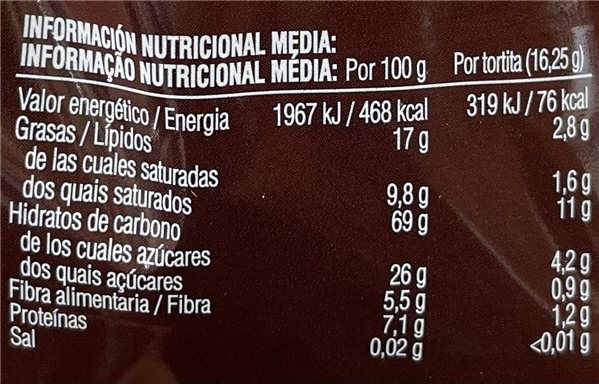 Tortitas de arroz con chocolate negro bicentury-detalle