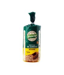 Tortitas de arroz con sésamo Biocop 200g