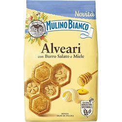 Mulino Bianco Alveari mit gesalzener Butter und Honig 600g