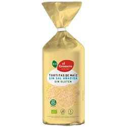 Organic Salt-Free Gluten-Free Corn Cakes 130g