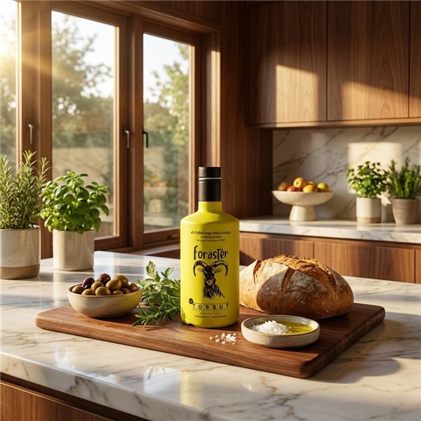 Tossut Extra Vergine Olivenöl Foraster 0,5L-detalle