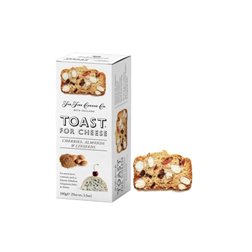 Tostadas con Cerezas Deshidratadas, Almendras y Semillas de Lino The Fine Cheese CO 100g